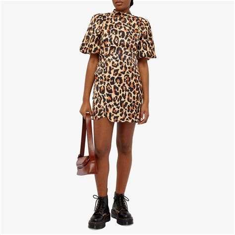 Kitri Womens Maisie Mini Dress In Leopard Kitri