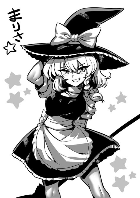 Kirisame Marisa Touhou Drawn By Tukiwani Danbooru