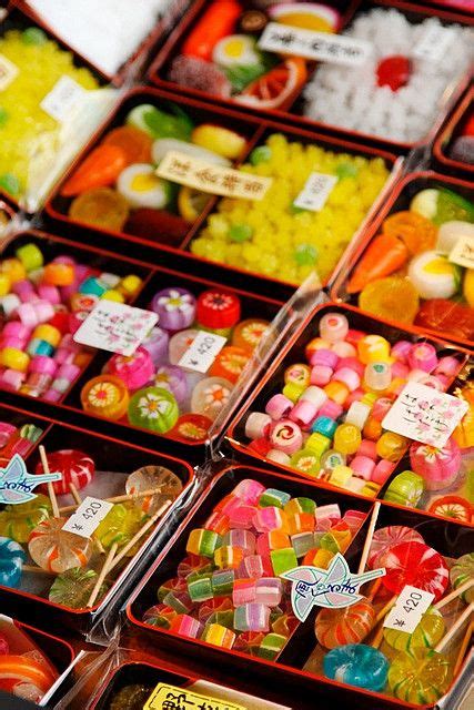 Colorful And Eye Catching Japanese Candies Japanese Candy Japanese