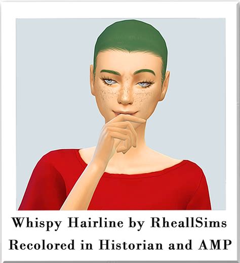 Whispy Hairline Sims Maxis Match Hairline Vrogue Co