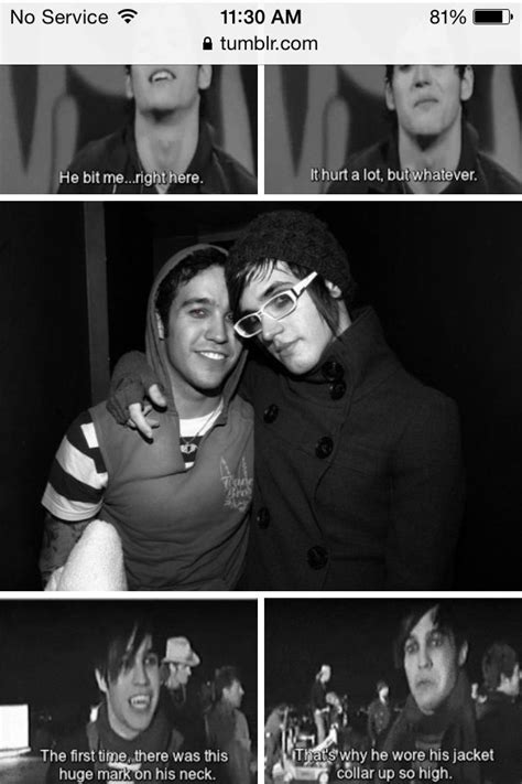 Pete Wentz And Mikey Way Emo Band Memes Emo Bands Music Bands