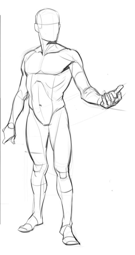 Base De Corpo Para Desenho