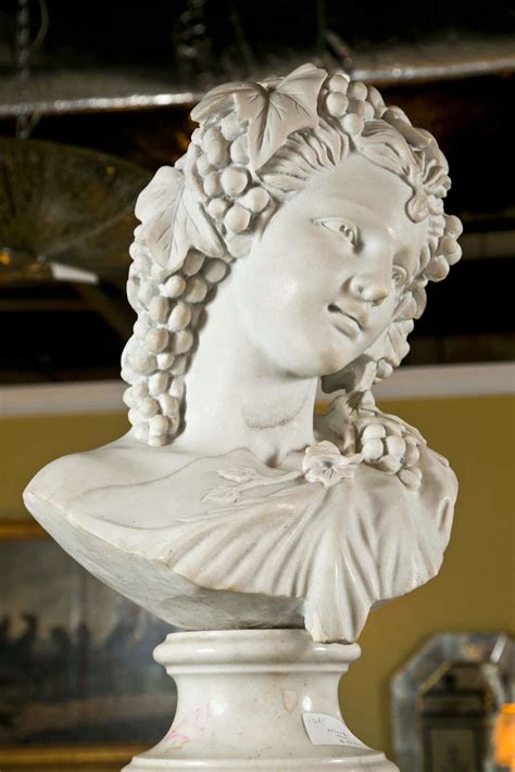 Art Nouveau Style Marble Sculpture Of A Woman At 1stdibs