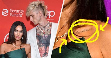 From their interview, it seems like fox and kelly are both. Megan Fox Debuts Tattoo Tribute To Machine Gun Kelly