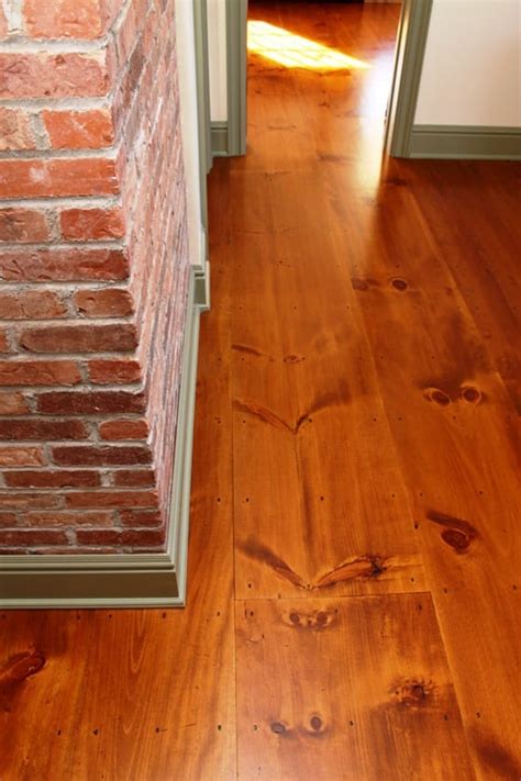 Wide Plank Solid Pine Wood Floors Usa Made Mill Direct