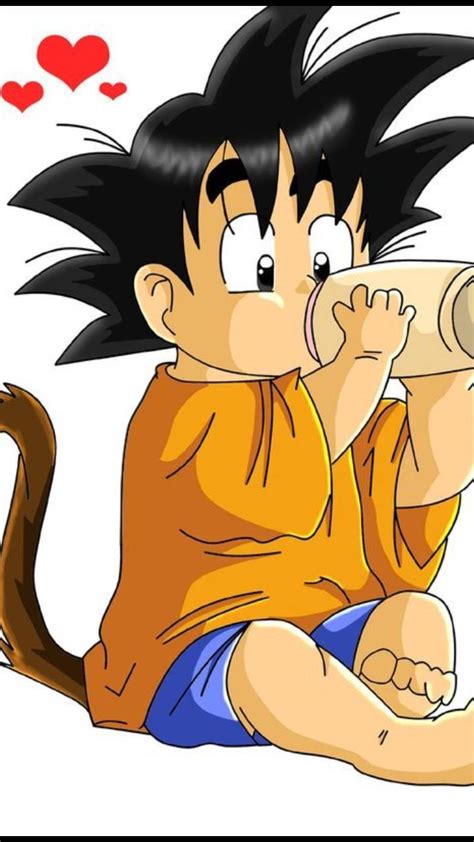 Baby Goku Wallpapers Top Free Baby Goku Backgrounds Wallpaperaccess