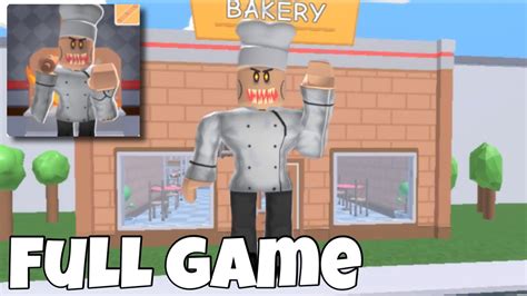 Escape The Bakery Full Game Roblox Youtube