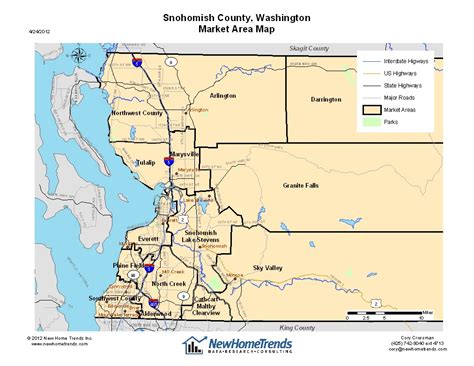 29 Map Of Snohomish County Maps Database Source
