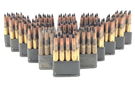 Lot 120 Rounds 30 06 Black Tip Ap Ammo