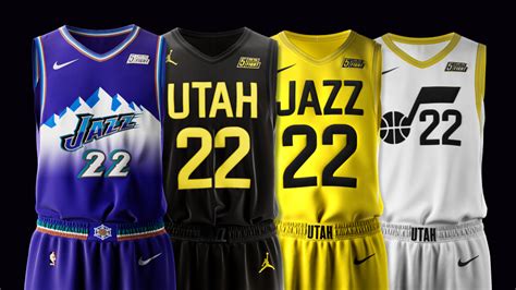 Jazz Unveil Six Jerseys In New Rebrand