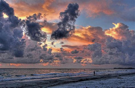 Beach Walk Florida Seascape Photograph By Hh Photography Of Florida