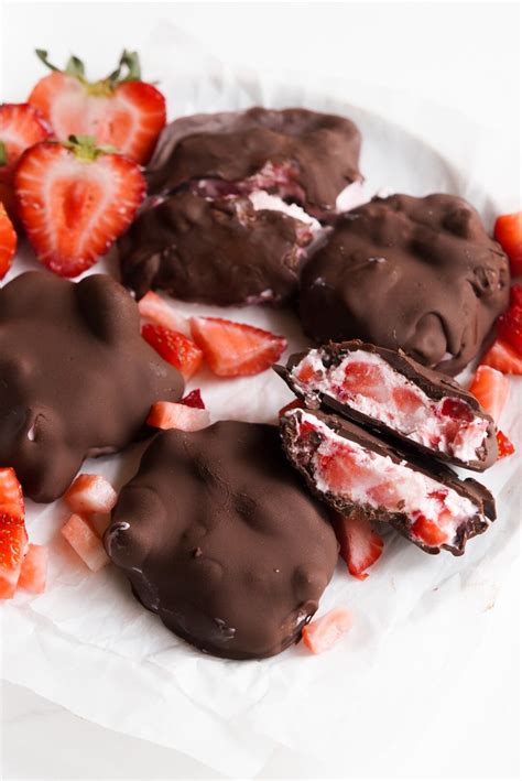 Chocolate Strawberry Yogurt Clusters Viral Recipe Wellness By Kay