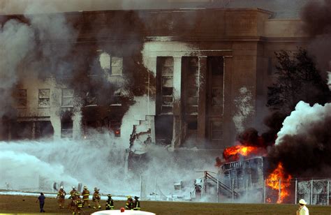 911 Pentagon Damage Immediate Aftermath High Resolution