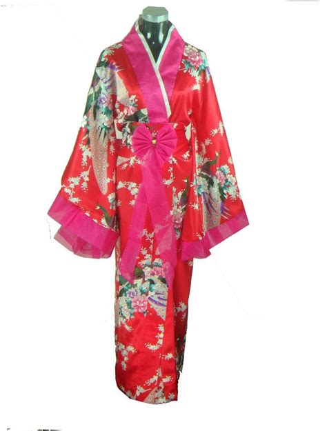 Very Beautiful Japanese Silk Kimono For Women Vintage Japanese