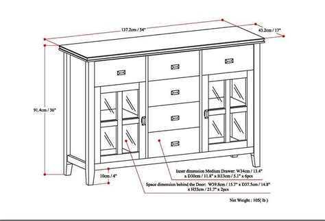 The Artisan Sideboard Buffet Has Plenty Of Storage And Space For All