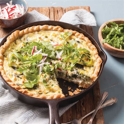 Southern Spring Quiche Southern Cast Iron