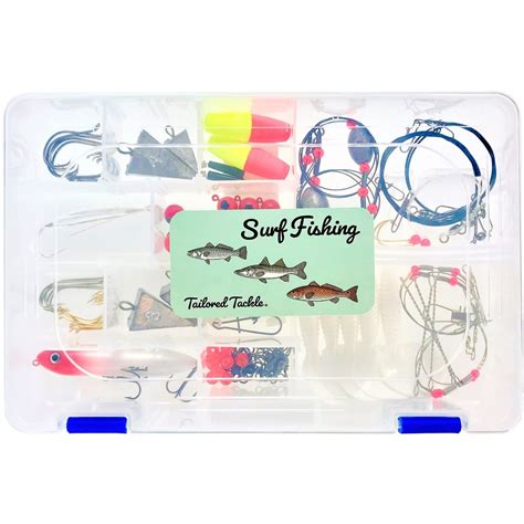Surf Fishing Tackle Kit Saltwater Lures For Beginners Tailored Tackle