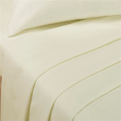 Percale Polycotton Cream Flat Sheet — Jmr House To Home