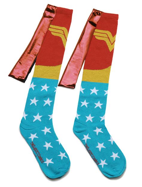 Dc Comics Superhero Caped Socks
