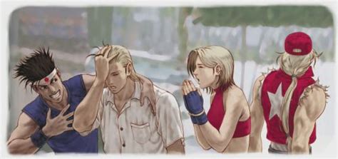 Blue Mary And Terry Bogard