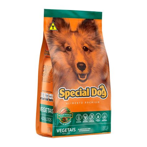 Ração Special Dog Para Cães Adultos Sabor Vegetais 20kg Popular Pet