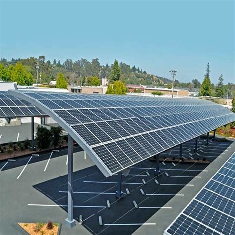 Get the perfect addition to protect your car with metal carports from wholesale direct carports. 60 Degree Residential Module Solar Energy Carport Support ...