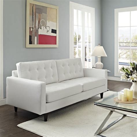 Pin By Sarah G On The Pretty House Of My Future White Sofa Living