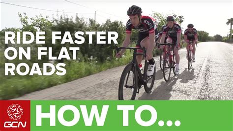 How To Ride Flat Roads Faster Youtube