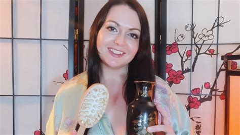 asmr japanese spa retreat🌸pov hot oil massage body brushing youtube