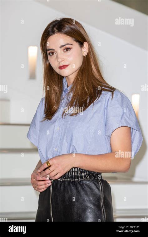 Jenna Coleman Poses At The Photocall Of The Cry During The Mipcom In Cannes France On October