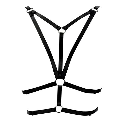 Gothic Body Harness Women Dance Lingerie Video Sexy Lingerie Bdsm Cage