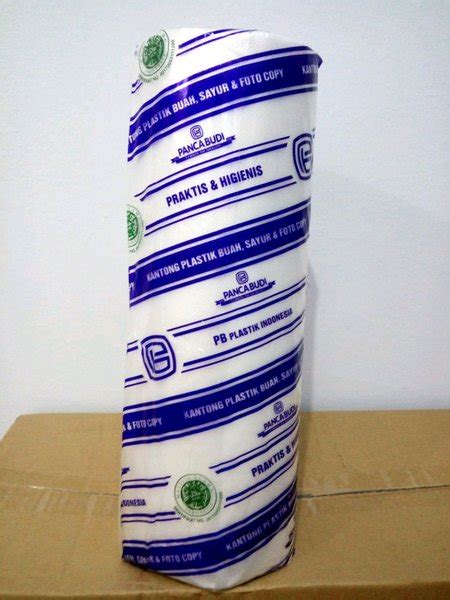 Jual Plastik Roll Buah Fotocopy Sayur Merk Panca Budi Uk 25 X 40 Di