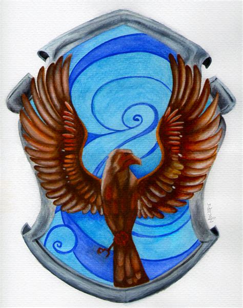 Ravenclaw Crest By Alocina On Deviantart