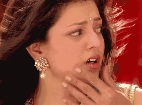 Kajal Agarwal Hot Sexy Gif Images Best Navel Cleavage Showing Photos Ever