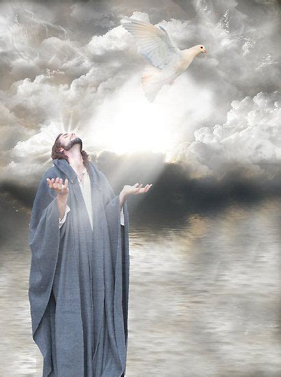 Jesus The Spirit Descended Upon Him Like A Dove Pictures Of Jesus