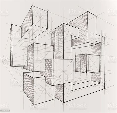 Formes Géométriques Clipart Vectoriel De Architecture Libre De Droits