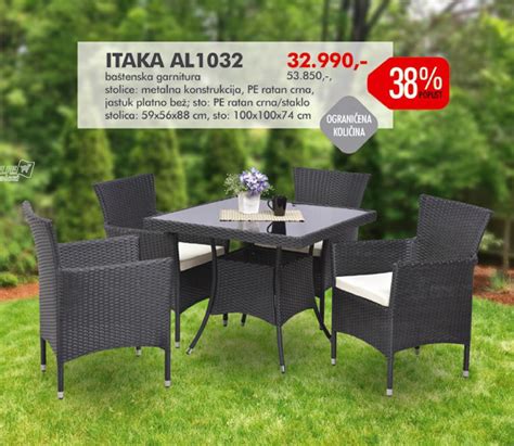 Kozne garniture ocuvane iz ch razni modeli imam na stanju 10komada na vecu kolicinu ekstra popust. Bastenski Set Forma Ideale Bastenske Garniture