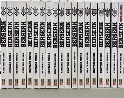 Livro Coleção Berserk 18 Volumes 1 Guia Oficial Kentaro Miura