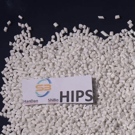 High Impact Polystyrene Hips Plastic Raw Material Granules Hips Pellets China Resin And