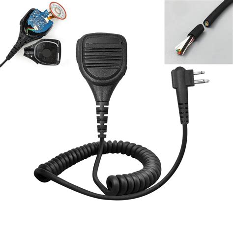 Pmmn4013a Shoulder Remote Speaker Mic Microphone For Motorola Gp3688