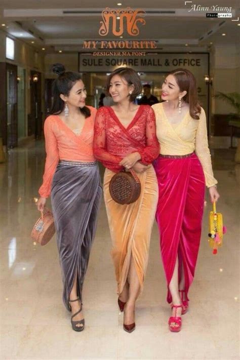 Pages liked by this page. Pin by la pyae on Myanmar dress | Myanmar dress design ...
