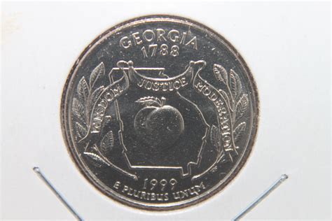 1999 P Georgia State Quarter 12134
