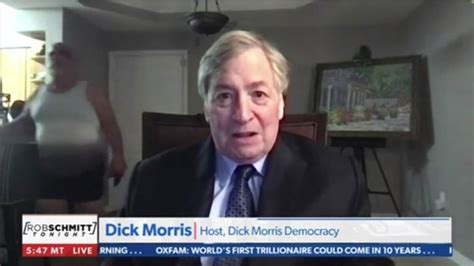 Hilarious Moment Man In His Underwear Casually Crashes Clinton Advisor Dick Morris Newsmax