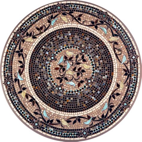 Provence Mosaic Table Tops Neille Olson Mosaics Iron Accents