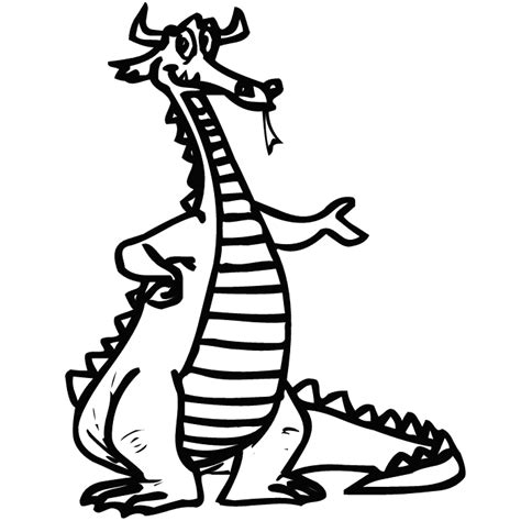 Dragon Images Black And White Free Download On Clipartmag