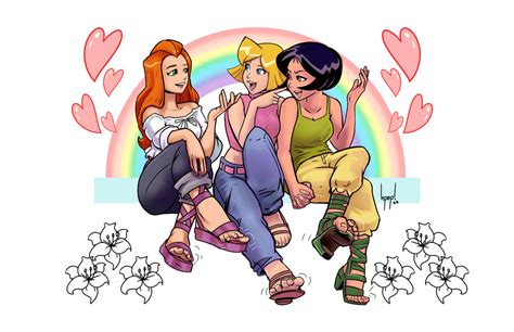 commission totally spies by h0n3ypop on deviantart