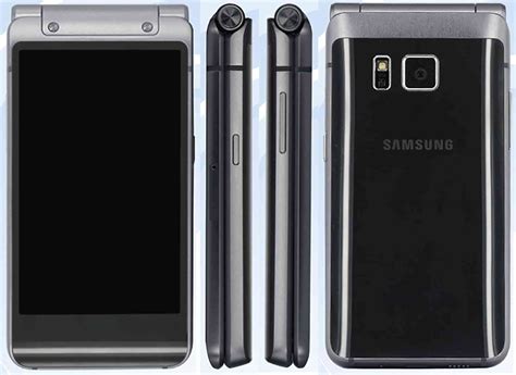 Photos Samsungs New Dual Screen Android Flip Phone Leaked Phones