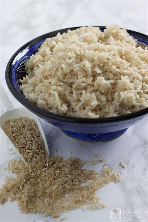 Brown rice in relation to development of type2 diabetes among americans. How to cook brown rice in a pressure cooker - Recipes Made ...