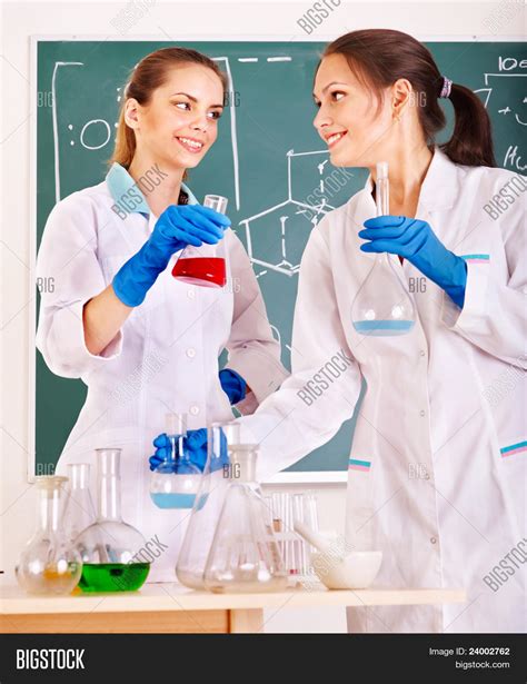 Female Chemistry Image And Photo Free Trial Bigstock