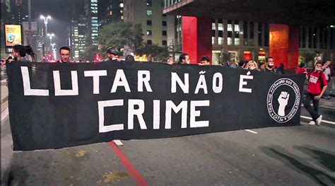 Criminalização De Protestos No Brasil é Tema De Relatório Da Artigo 19
